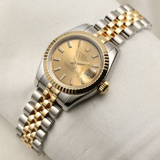 Classic Golden Combo Watch